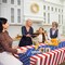 4th of July Table Cloths – 5 Pack Premium USA Flag Disposable Plastic Table Covers, 54" x 108" Rectangle, Heavy-Duty Waterproof Party Tablecloths